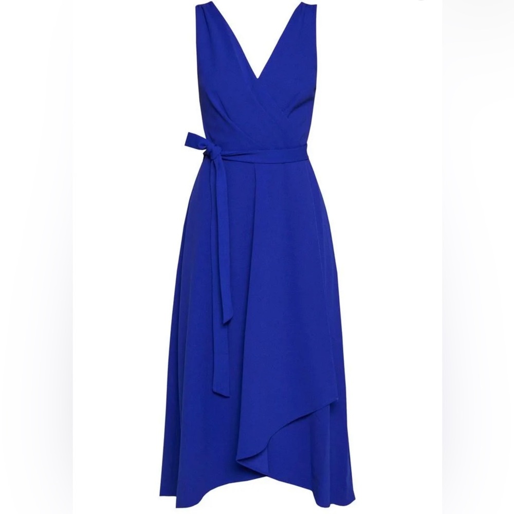 V-neck formal DKNY dress